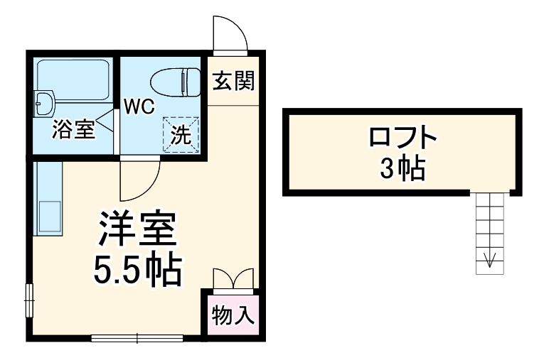 エスポワール立場の間取り
