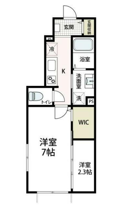 Di Quattro Kozashibuya Dの間取り