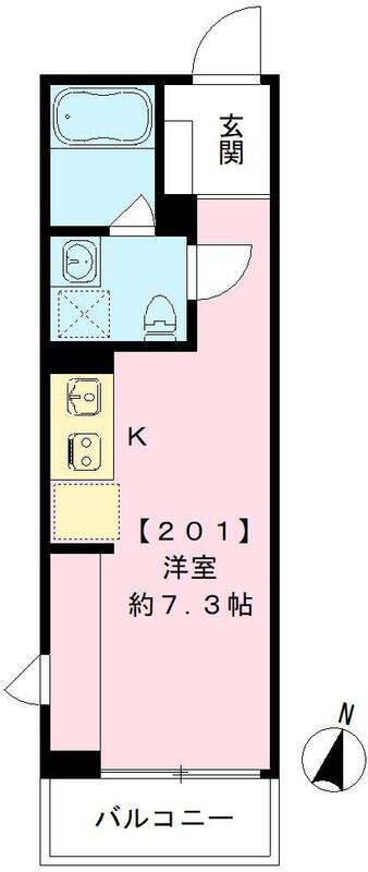 AVENIR池上の間取り