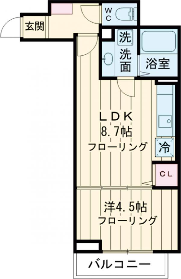 仮)xevo西荻窪の間取り