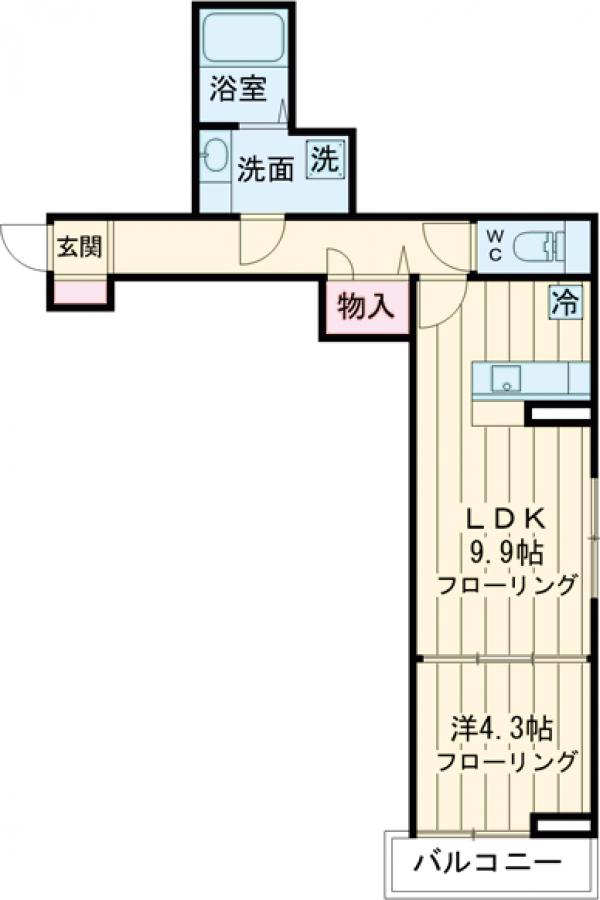 仮)xevo西荻窪の間取り