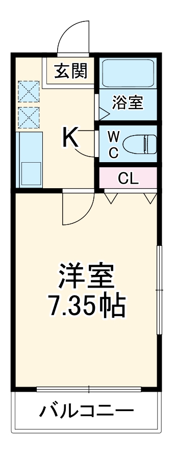 メゾンSKⅠの間取り