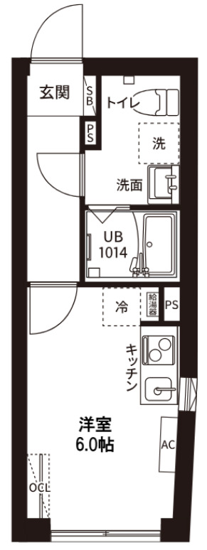 レピュア磯子駅前レジデンスの間取り