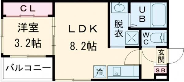 仮称 お花茶屋一丁目の間取り