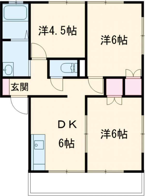 フレックス21の間取り