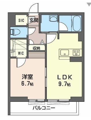 フェリシード湘南台の間取り