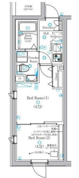 仮称)上池台1丁目マンションの間取り