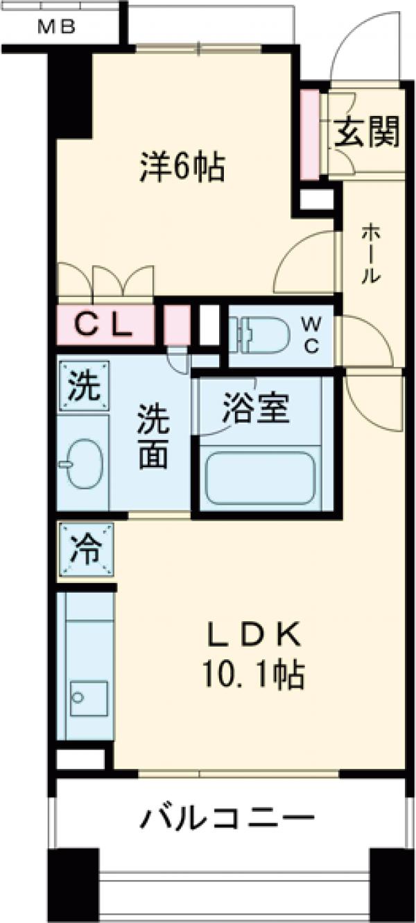 藤和シティホームズ板橋仲宿の間取り