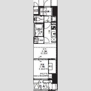 Alivis九条の間取り