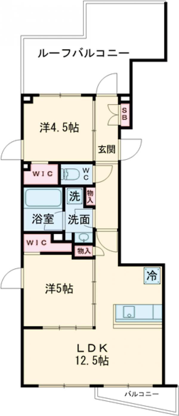 ルミーク本町イーストの間取り