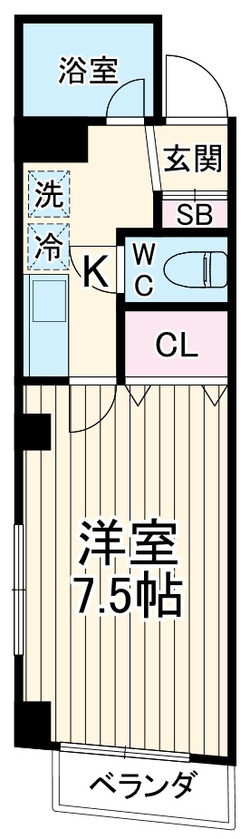 アイビーコートの間取り