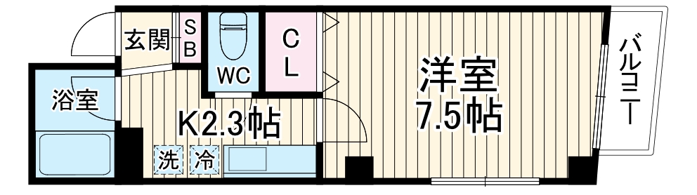 アイビーコートの間取り