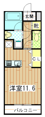ダンケNKⅡの間取り