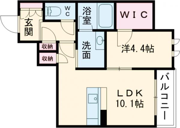 メゾン ド シルヴィアの間取り