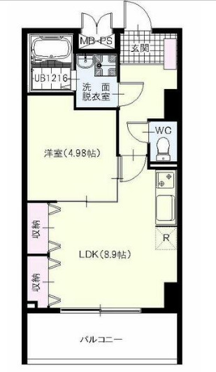 ランドノース新川崎の間取り