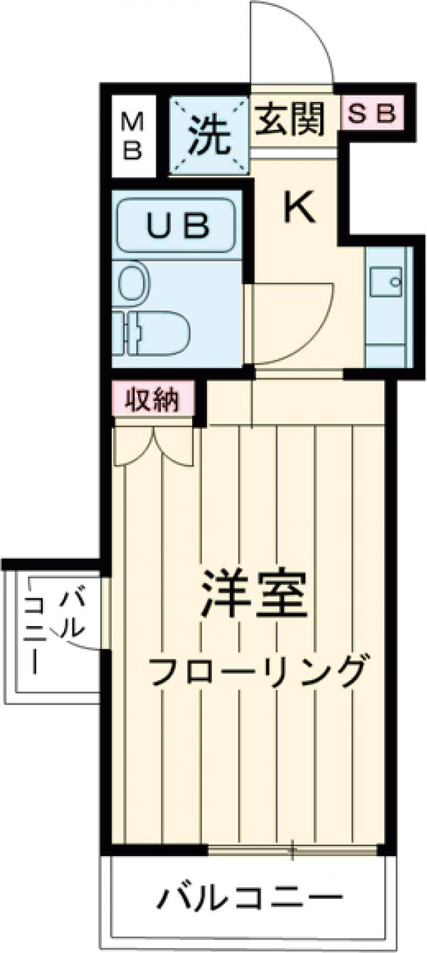 トップ明大前第3の間取り