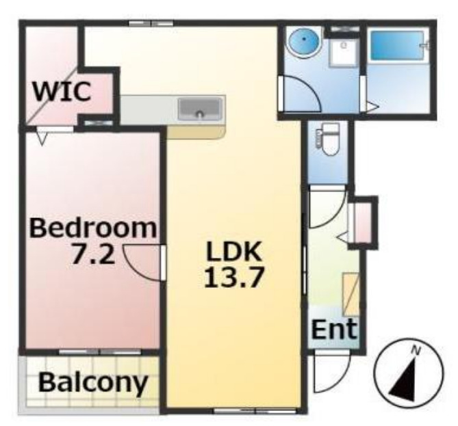 サンシャインの間取り