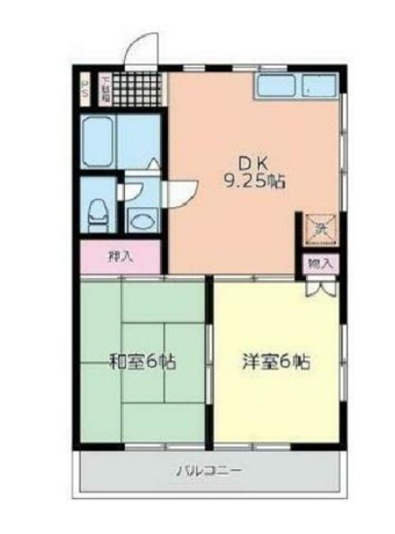 パールグレーK3の間取り