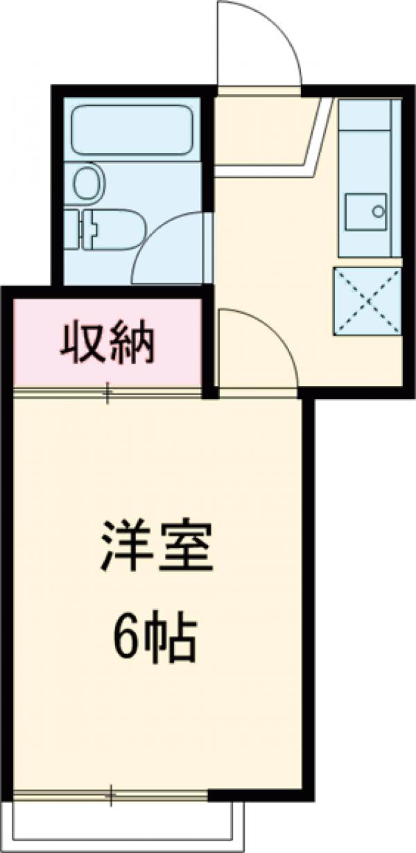 カーサ茜NO.2の間取り