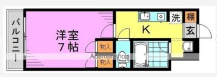 ガーデンハウス東高円寺の間取り