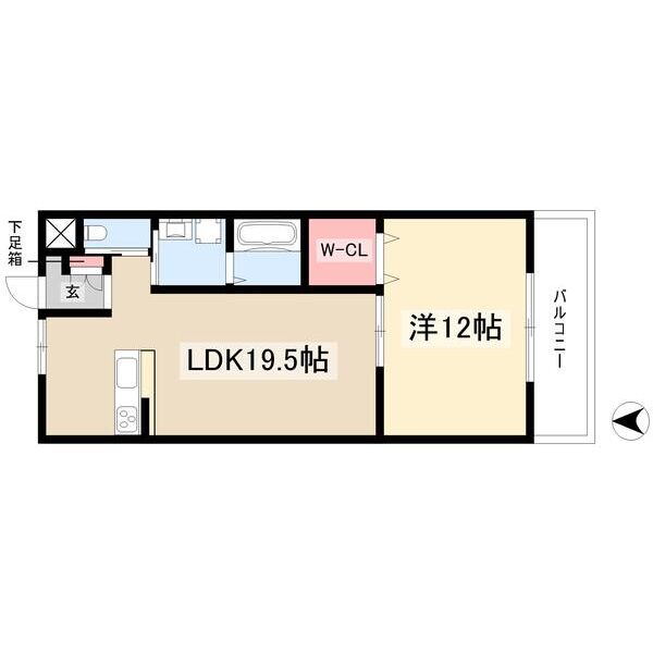 アニコムハイツⅡの間取り