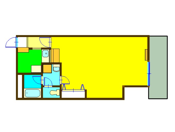 高石サロンの間取り
