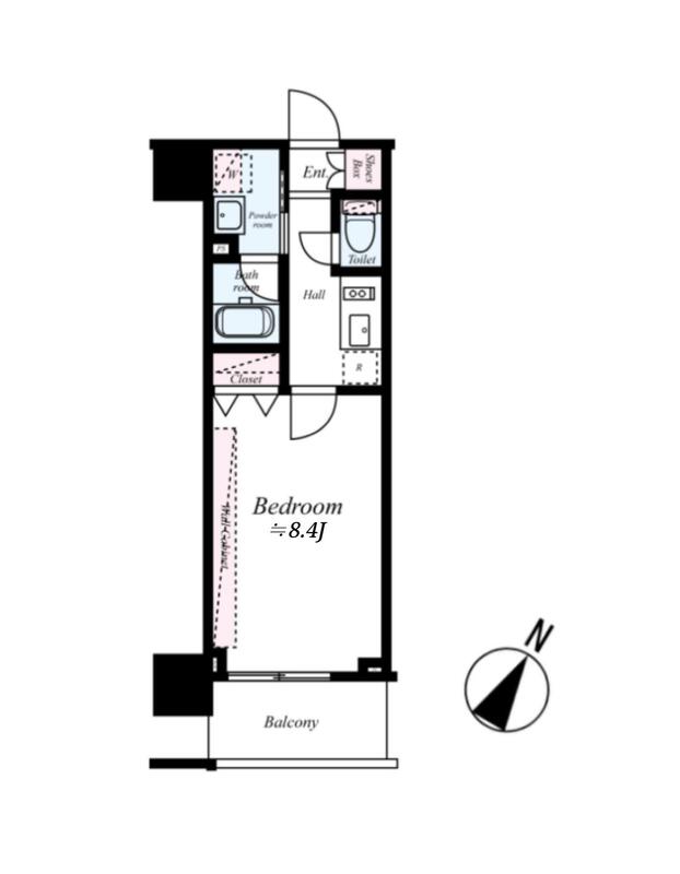フュージョナル王子HY’sの間取り