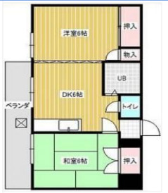 蘇我第二マンションの間取り