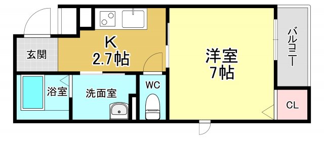 シャーメゾンY・Mの間取り