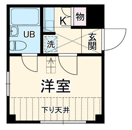 イリス三田の間取り