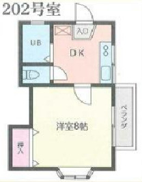 アビタシオン1の間取り