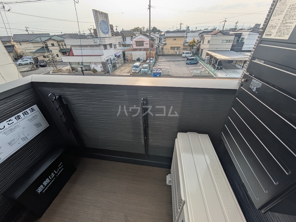 12/27 バルコニー