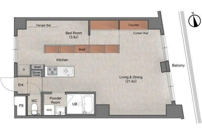 PATH高円寺の間取り