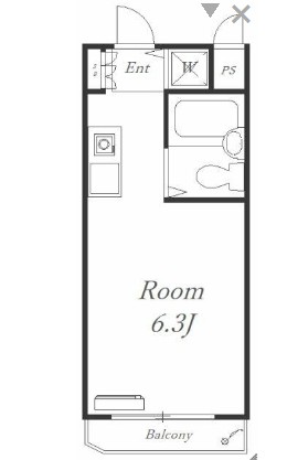 LAZPLACE TUNASHIMAの間取り