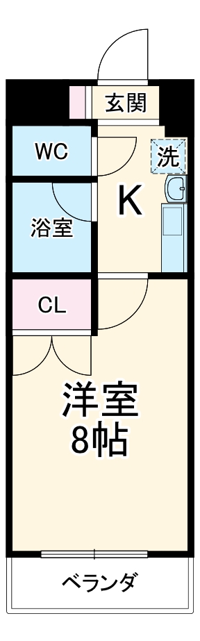 アミティエⅠの間取り