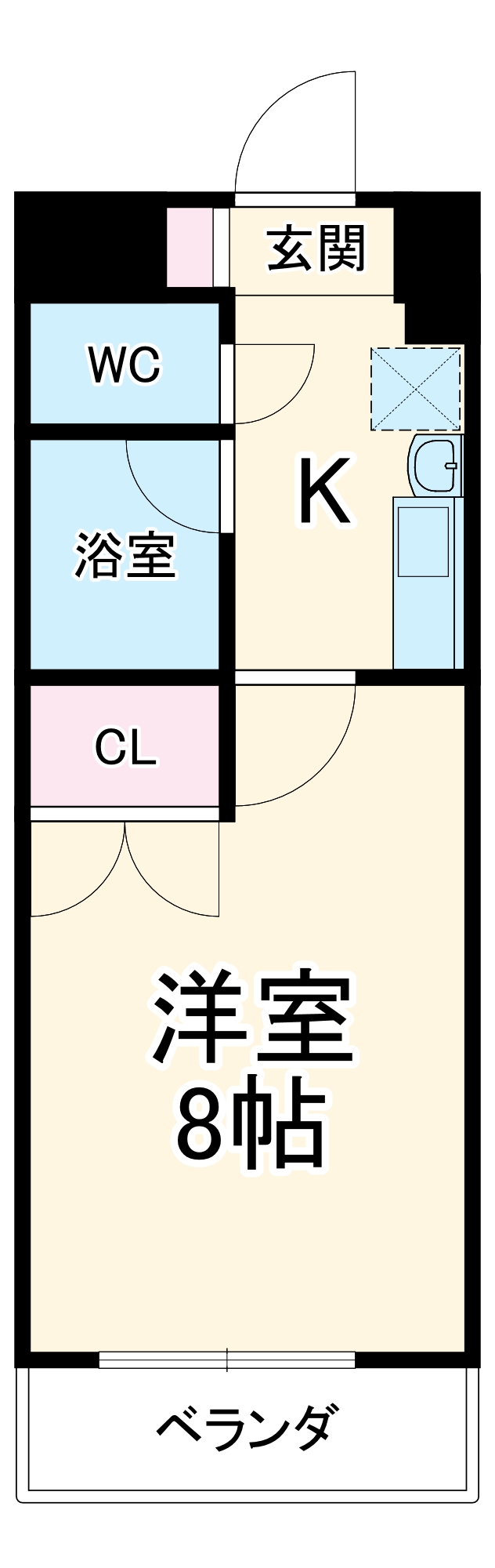 アミティエⅠの間取り
