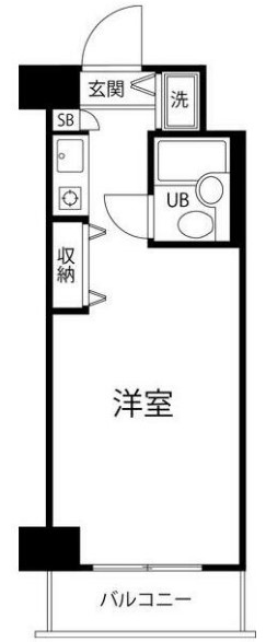 T's garden新丸子の間取り