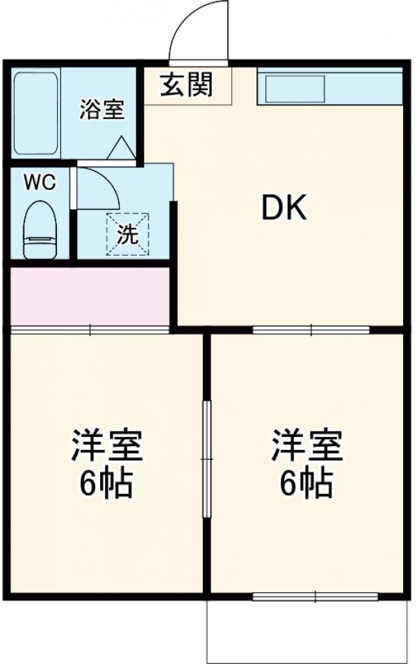 フォーブル小土の間取り