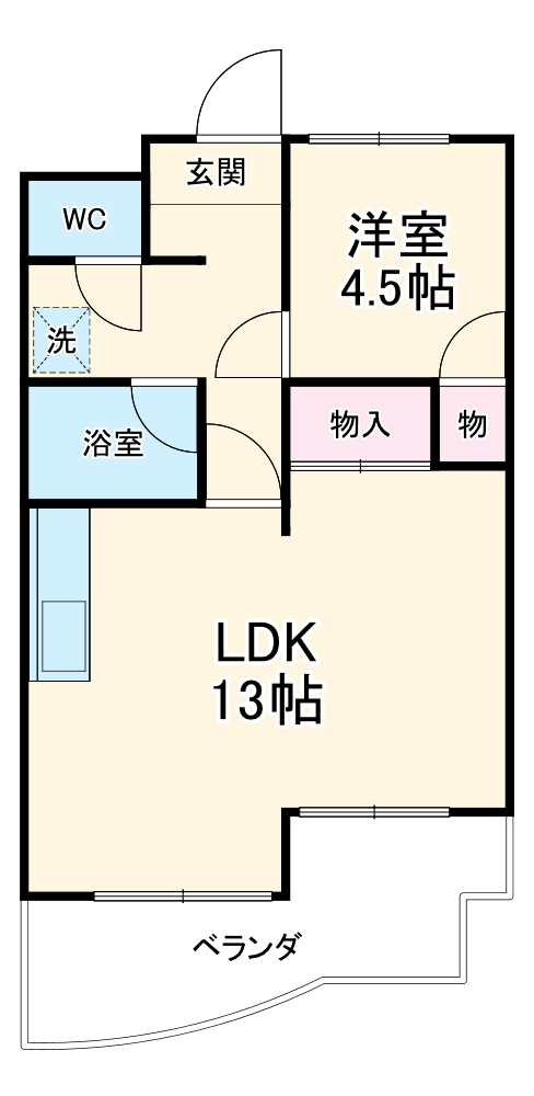 ミヨシビルの間取り