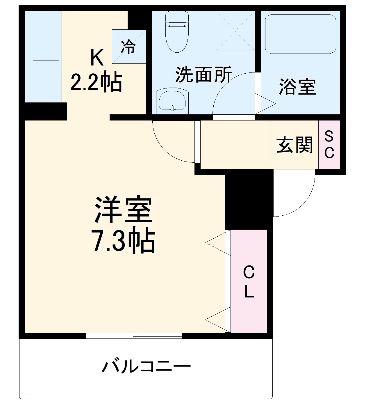 JM FUJISTA 9の間取り