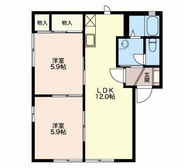 ウィステリア菊川の間取り