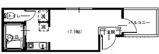 クレアール南千住の間取り