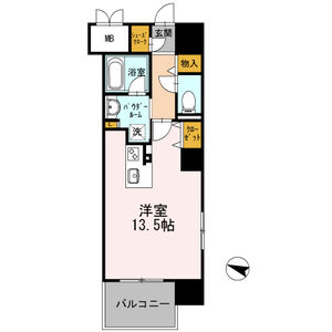 ロイヤルパークスERささしまWESTの間取り