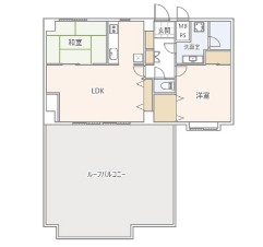 V.I.P.ロイヤル氷川台の間取り