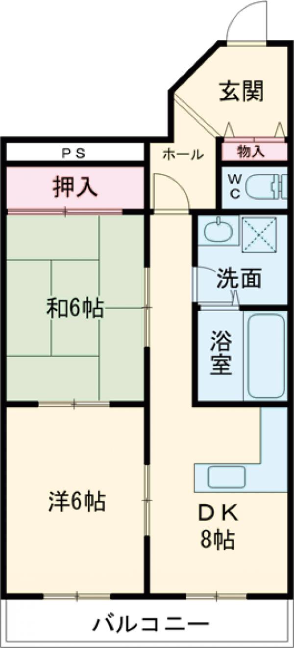 AG Soleil福知山の間取り