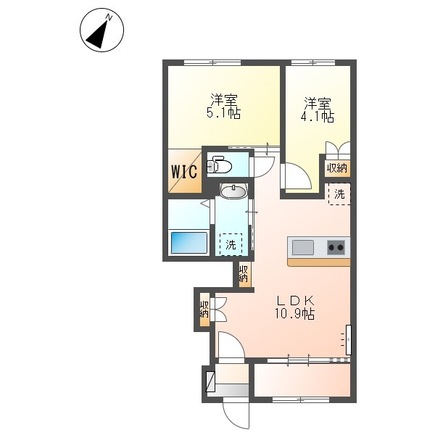 グランデ壱番館の間取り