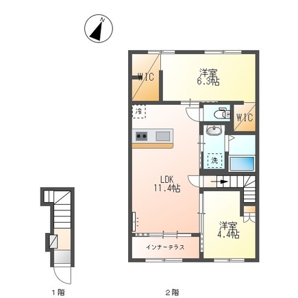 グランデ壱番館の間取り