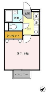 テラルハイツの間取り