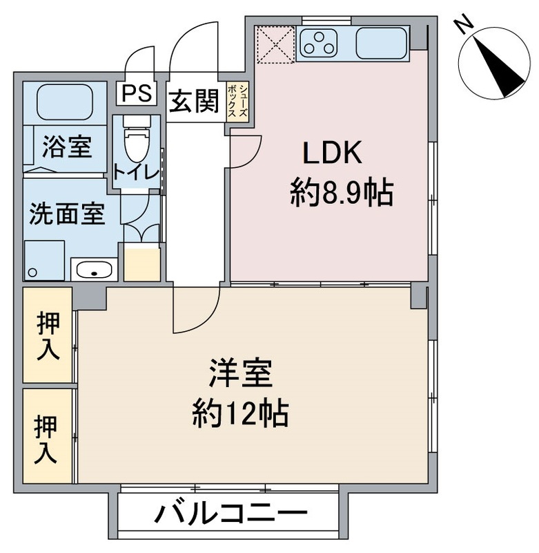 アーバンパレスの間取り
