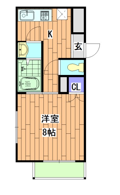 小華マンションアネックスの間取り